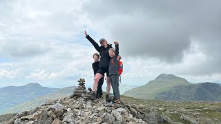 Beinn Narnain straight up kids scrambling and loop back past the Cobbler [upl. by Alegnat]