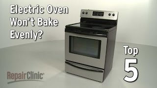 Oven Won’t Bake Evenly — Electric Oven Troubleshooting [upl. by Uella]