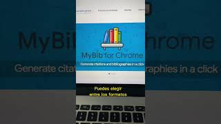 ✏️ Cómo citar en formato APA automáticamente 🧠 Extensión de Chrome [upl. by Johnny]