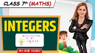 Integers  Full Chapter in 1 Video  Class 7th Maths  Junoon Batch [upl. by Connell463]