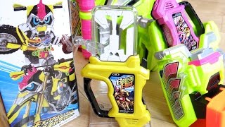 早くも新ライダー！仮面ライダーレーザーに変身！DXキメワザスロットホルダー amp 爆走バイクガシャット レビュー！必殺技音声と会心の一発が鳴る！バイクゲーマーレベル123に変身 エグゼイド [upl. by Niltak]