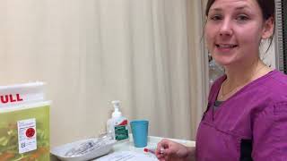 Student Nursing Skills Furosemide Lasix IV Direct IV Push [upl. by Revned770]