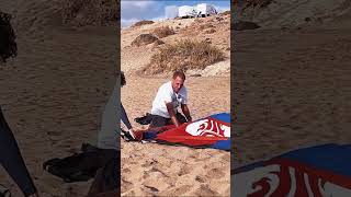 How to Pack Your Kiteboarding Kite for Maximum SpaceSaving [upl. by Newnorb]