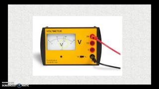 Aflezen stroomsterkte en spanningsmeter [upl. by Elocan841]