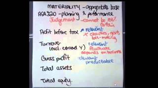 Selecting the appropriate basebenchmark when determining planning materiality [upl. by Einnov]