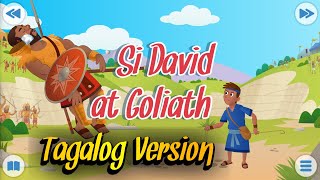 Si David at Goliath  Bible Story for Kids  Tagalog Version [upl. by Aphrodite]