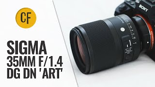 Sigma 35mm f14 DG DN Art lens review with samples Fullframe amp APSC [upl. by Liagibba]