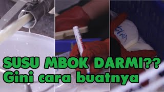 VIRAL Resep rahasia Susu Mbok Darmi [upl. by Annayd]