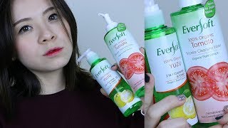 Trying New EVERSOFT Cleansers \\ Demo First Impressions Review \\ JQLeeJQ [upl. by Sivla277]