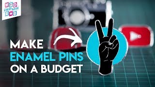 Make cool PINS amp BADGES at HOME  DIY  MSWR Shorts [upl. by Ekeiram]