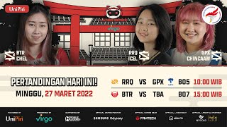 UniPin Ladies Series S2  Playoff Day 3 Grand Final [upl. by Eelitan754]