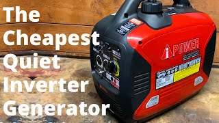 The CHEAPEST Quiet Inverter GENERATOR on AMAZON  AiPower SUA2000i Unboxing and Review [upl. by Thornburg851]