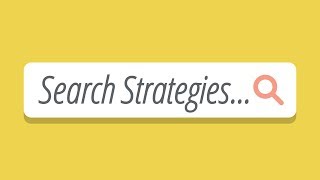 Basic Search Strategies [upl. by Miksen]