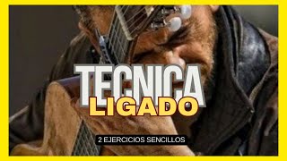 ✌Dos EJERCICIOS de LIGADOS con PICADO🎸sencillos APRENDE ESTA TECNICA [upl. by Nedak]