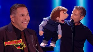 Paul Zerdins HILARIOUS Ventriloquist Act On Britains Got Talent The Champs [upl. by Ahsenid176]