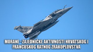 MORANE  zajedničke aktivnosti hrvatskog i francuskog ratnog zrakoplovstva [upl. by Swetlana679]