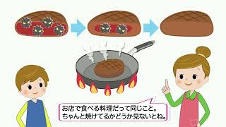 そのお肉、ちゃんと焼けてる？～カンピロバクター食中毒予防のお話～ [upl. by Nibroc]