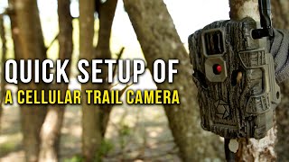 How To Setup a Stealth Cam Fusion Cellular Trail Camera [upl. by Oxley416]