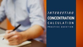 How to solve dilution and concentration calculation in pharmacy  problem 6 [upl. by Bernadette985]