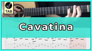 TAB CavatinaThe Deer Hunter guitar [upl. by Arahsat]