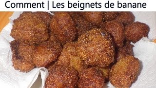 Beignets africain  Les beignets de banane Fast food à la camerounaise [upl. by Bakemeier583]