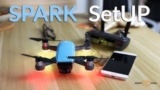 DJI Spark Fly More Combo Setup and Calibration [upl. by Ytissahc139]