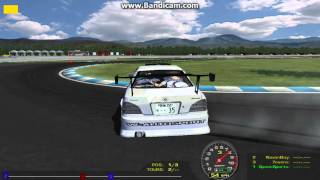 rFactor  Circuit du Laquais  Reverse Entry test [upl. by Lutim]