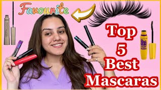 Top 5 best mascaras for daily use😍 Waterproof amp washable  kp styles [upl. by Aileduab]