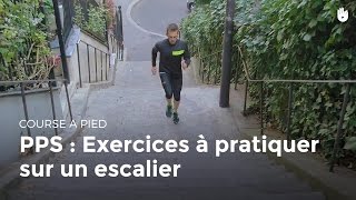 Exercices de préparation physique sur un escalier  Running [upl. by Egduj120]