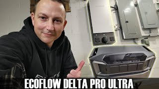 Demo of Fully Installed EcoFlow Smart Home Panel 2 with Delta Pro Ultra [upl. by Aivalf]