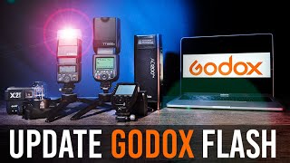 Update Godox Flash Speedlights [upl. by Lekram106]