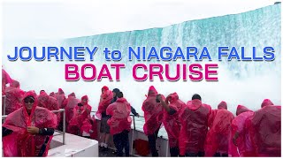 Journey to Niagara Falls Boat Cruise [upl. by Enalb]