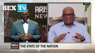 VERY FUNNY AS ORJI UZOR KALU WARN A RENOWNED JOURNALIST RUBEN ABATI ON LIVE BROADCAST [upl. by Aleehs]