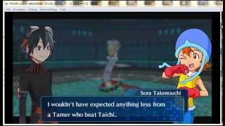 Digimon World Re Digitize Latest Eng Patched WHI 1st Sora Takenouchi Battle [upl. by Ainar493]