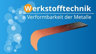 Verformbarkeit der Metalle Duktilität der Gitterstruktur [upl. by Trauner236]