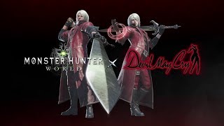 Monster Hunter World  Devil May Cry Collaboration [upl. by Akineg835]