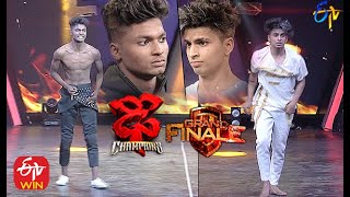 Piyush amp Somesh Shoot Out Performance  Dhee Champions Grand Finale  9th December 2020 ETV Telugu [upl. by Ocana195]