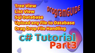 Drag Drop Files to Database SQL In C Part 3 [upl. by Hortensia770]