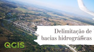 Delimitação de bacias hidrográficas no QGIS rwatershed [upl. by Ennis145]