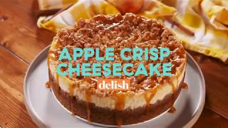 Best Apple Crisp Cheesecake [upl. by Robby]