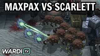 SWARMHOSTS  MaxPax vs Scarlett PvZ  WardiTV TL Map Contest Tournament StarCraft 2 [upl. by Derte]