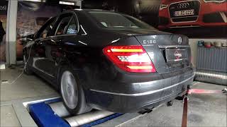 Mercedes C220 CDI Stage 1 remapping [upl. by Anelat823]