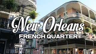 A DAY IN NEW ORLEANS  FRENCH QUARTER [upl. by Aerdno421]