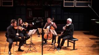 Dvorák String Quartet quotAmericanquot BowmanSimonenDannLester [upl. by Shimkus229]