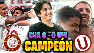 ¡BICAMPEÓN NACIONAL 🎉  CHANKAS 0  0 UNIVERSITARIO REACCIÓN CLAUSURA 2024 [upl. by Metsky]