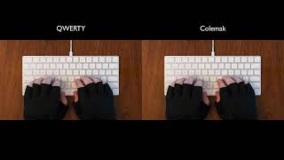 QWERTY vs Dvorak vs Colemak [upl. by Freddie]