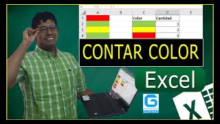 ¿Cómo CONTAR☝ celdas por COLOR en EXCEL📊 [upl. by Billye541]