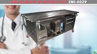 Embalming Workstation  MortuaryLab [upl. by Nair787]