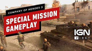 Company of Heroes 3s Potenza Mission Is a Unique Strategy Challenge – IGN First [upl. by Namhar]