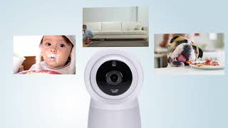 RM5754HD VTech 5inch smart WiFi video baby monitor with 1080p HD video quality and night light [upl. by Sirron675]